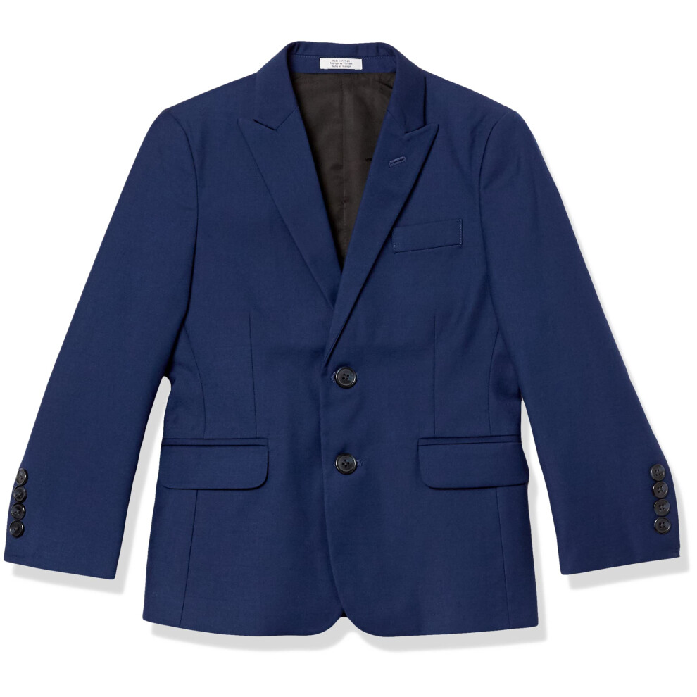 Calvin Klein Boys' Big Bi-Stretch Blazer Suit Jacket  2 Single Breaste