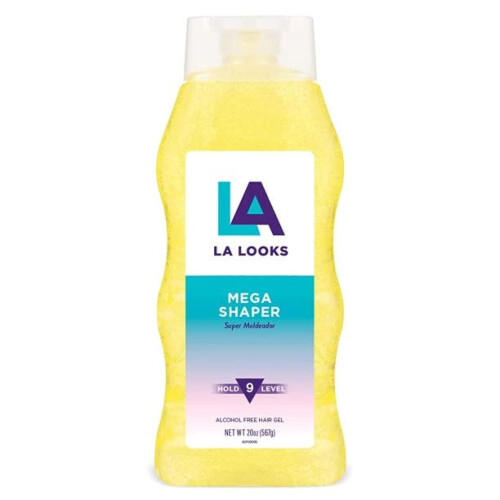 LA Looks Mega Shaper Gel, Επίπεδο Στήριξης 9, 20 Οζ.