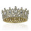 Tiara de Crystals Austríacos com Coroa Completa em Dourado T1927G 1