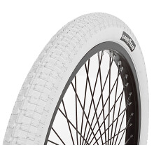 Skladac pl t na BMX bicykel Goodyear s kor lkami 20 x 2,125 biely