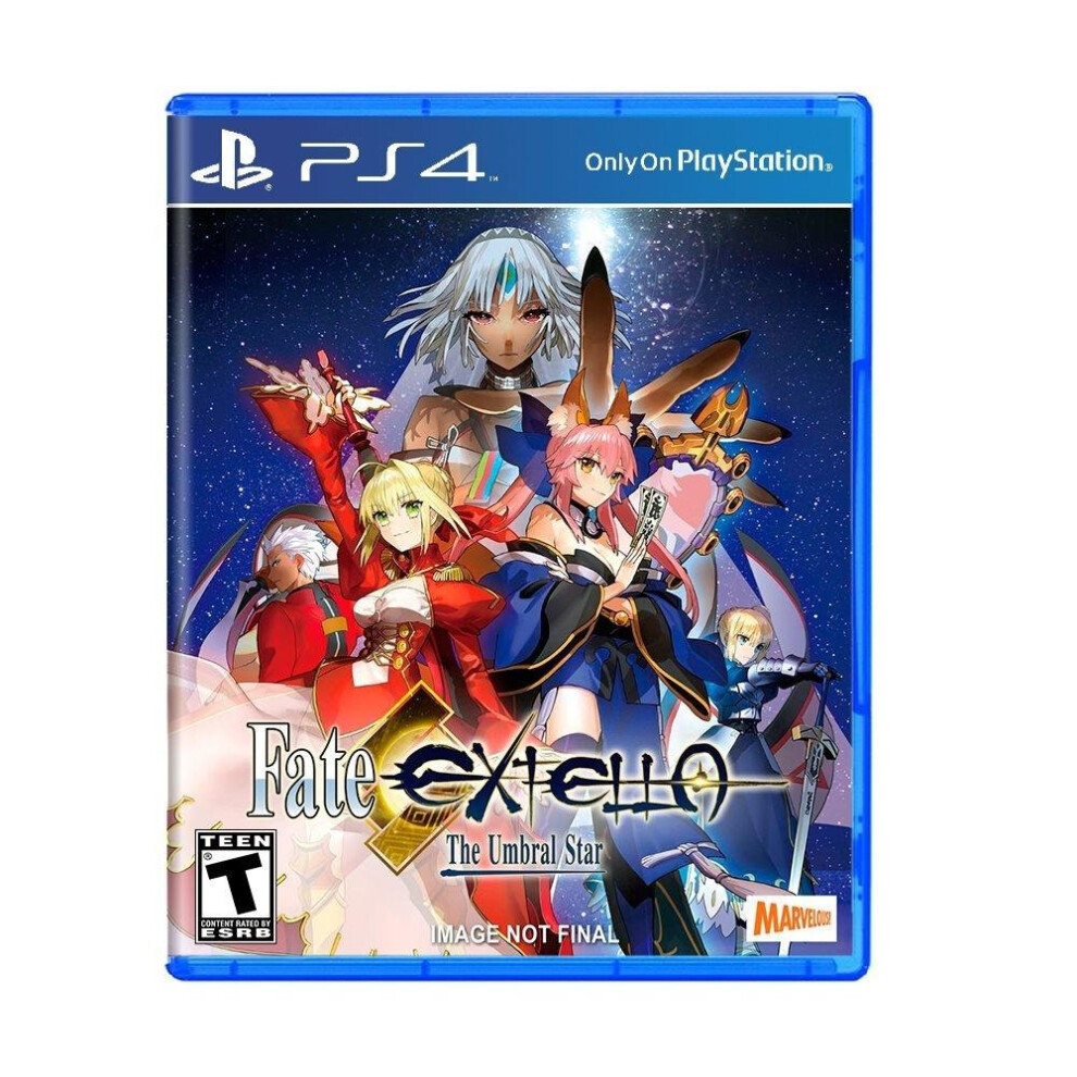 Fate/Extella: The Umbral Star - Playstation 4 859716006048