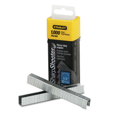 Stanley TRA708T Sharpshooter Hochleistungs-Tacker-Klammern, 1/2-Zoll-Schenkell  nge, 1000 St  ck/Karton