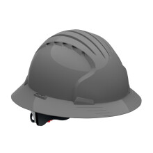 Evolution Deluxe 6161 Full Brim Hard Hard com HDPE Shell Gray