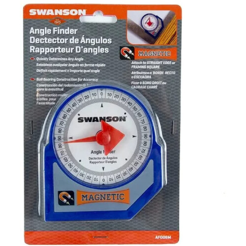 Swanson AF006M Magnetic Angle Finder 1