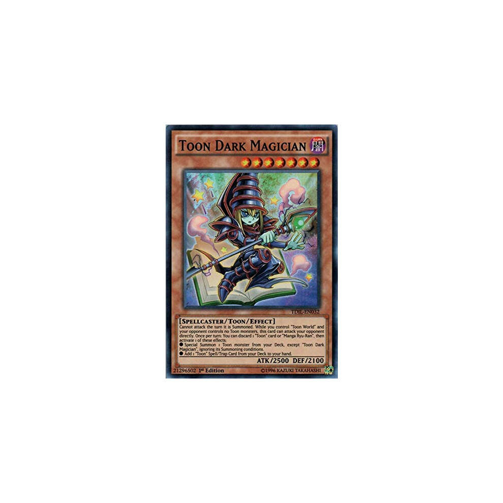 Yu-Gi-Oh! - Toon Magician (Tdil-En032) - The Illusion - 1St Edition - Super Rare Dark