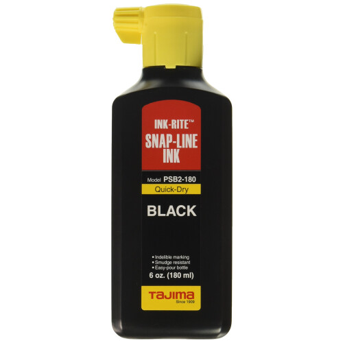 Tajima PSB2-180 INK-RITE Quick Dry Black Ink  6 oz