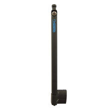Trident 20 inch hoge zwarte magnetische kinderveiligheidspoort voor zwembad | Gelijksluitend | TRIDENT-20-BK-KA