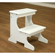 Frenchi Home Furnishing Tritthocker, Wei