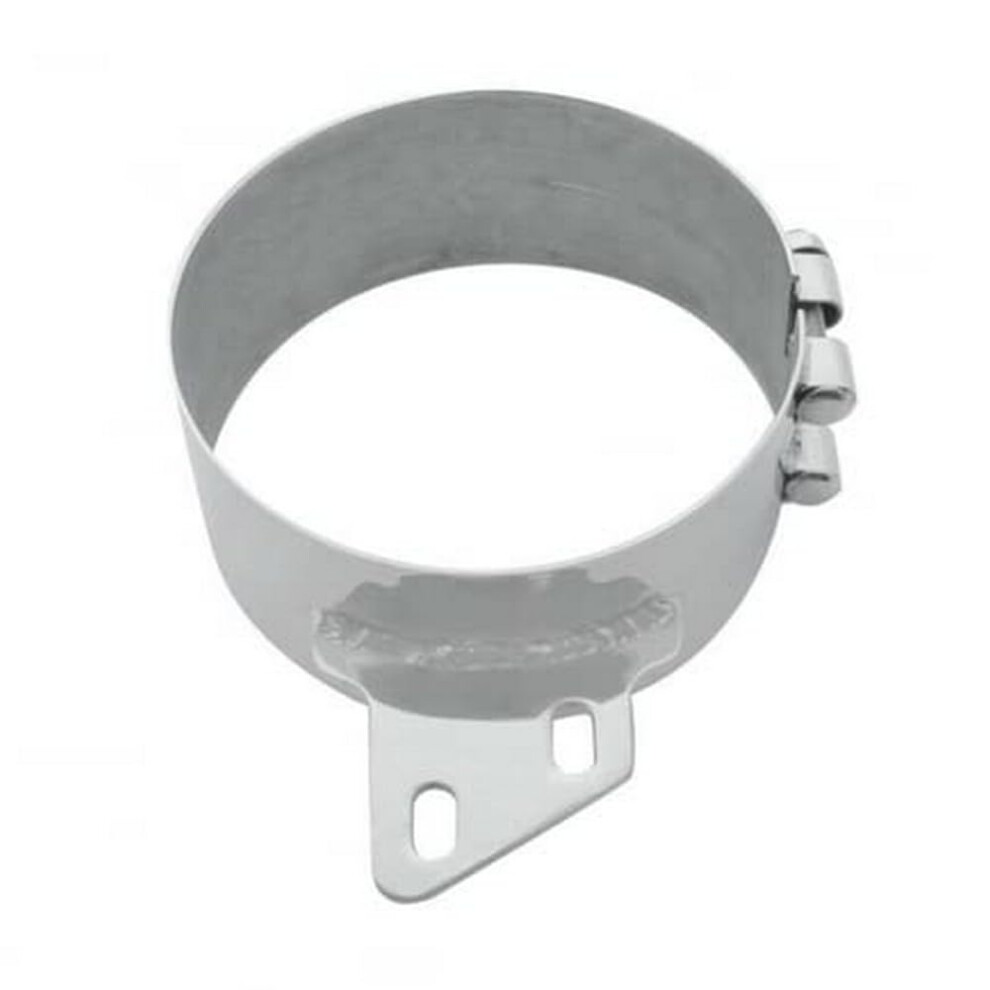 United Pacific 10285 - Exhaust Clamp - 8"" Stainless Butt Joint Exhaus 710270102853