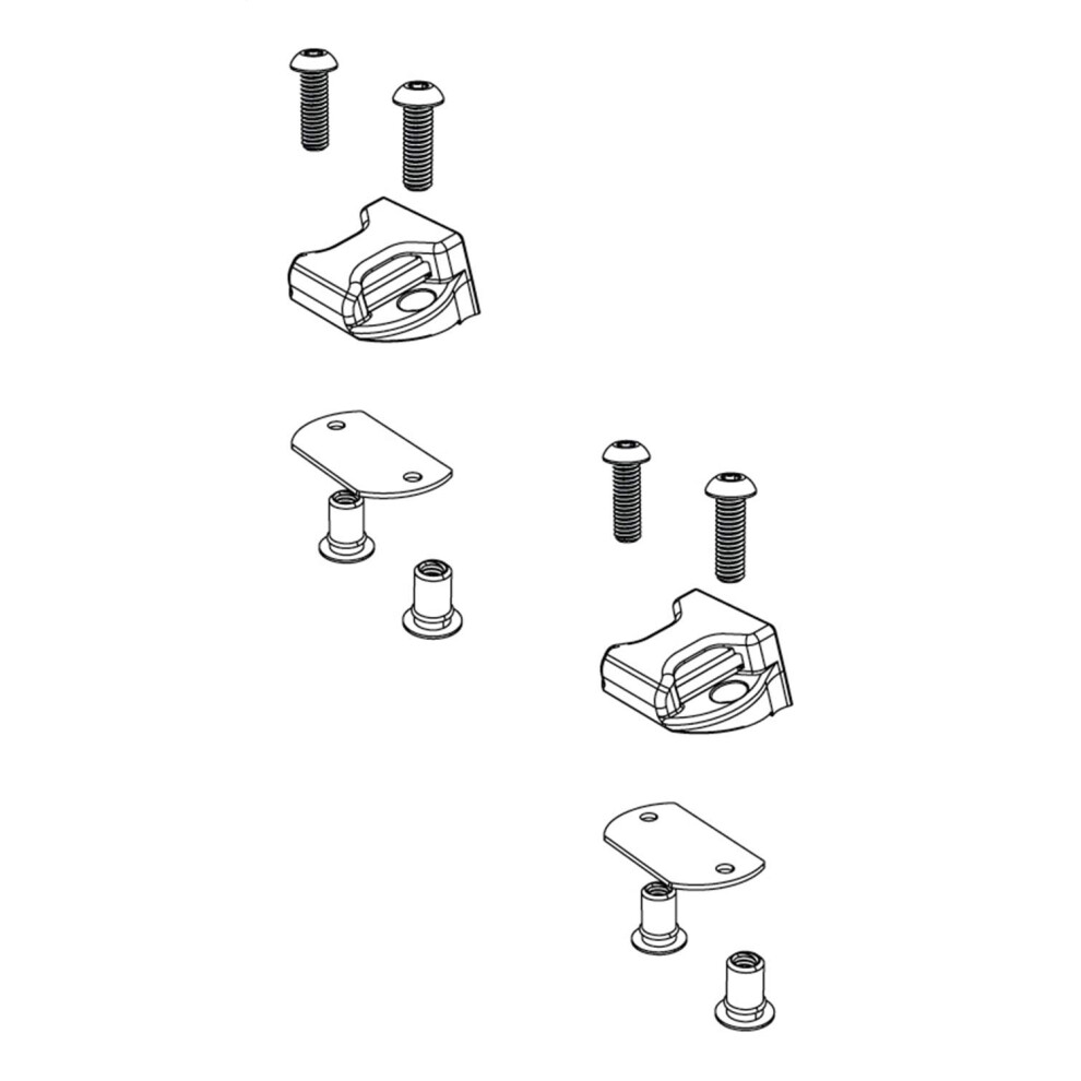 Service Kit - Bakflip - Oberseite Der Schnalle Endet Mit Hardware - (2)-image