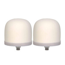 Ceramic Dome Water Filter Silver Impregnated with Active Carbon (2 pack)