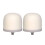 Ceramic Dome Water Filter Silver Impregnated with Active Carbon (2 pack) 1