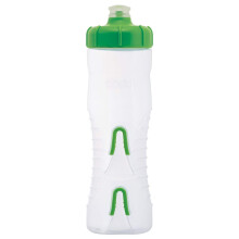Stoff-Wasserflasche ohne K  fig, 750 ml, Gr  n