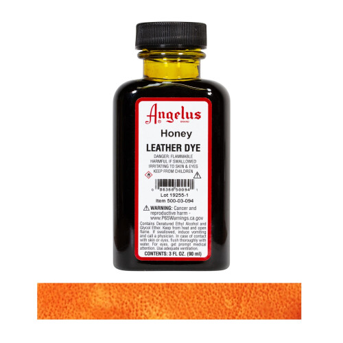 Angelus Leather Dye  3 oz  Honey 33 Count 1