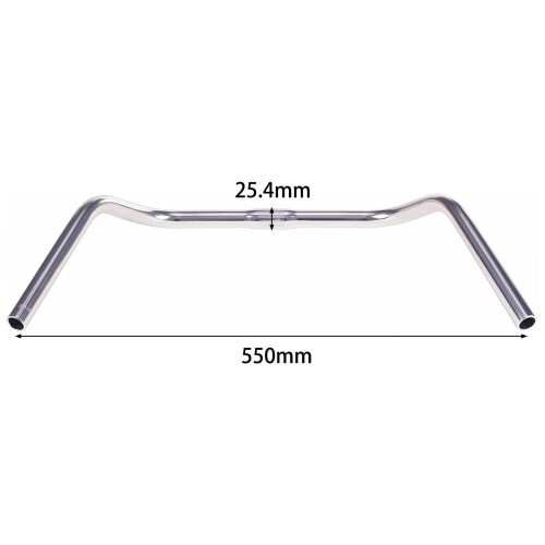 Senqi Bicycle Rise Cruiser styret 25,4 mm s?lv 1