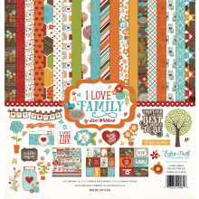 Echo Park Paper Company Love-Family-Sammelset