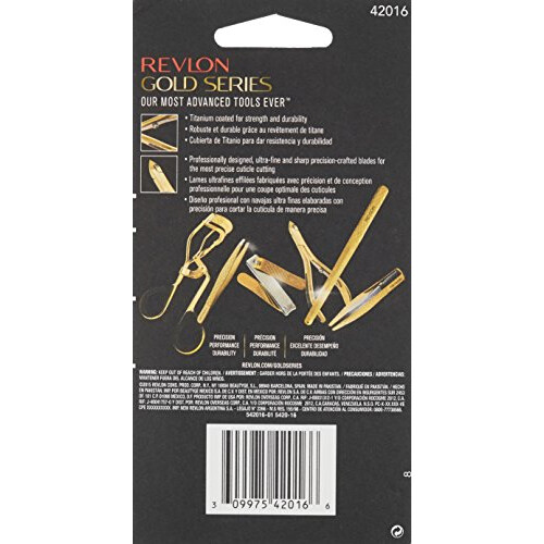 Revlon Revlon Gold Series Cuticle Nipper 1