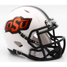 Riddell NCAA Oklahoma State Cowboys Helmet Mini SpeedHelmet Replica Mini Speed Style 2016 White  Team Colors  One Size