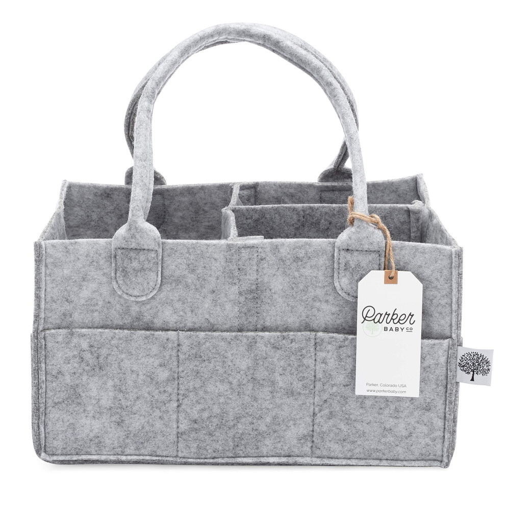 Parker Baby Diaper Caddy - Nursery Storage Bin And Car Organizer For D Parker Baby Co.