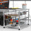 Simplu Houseware Stackable 2 Tier Organizator de co?uri glisante Crome Chrome Chrome 2