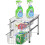 Simplu Houseware Stackable 2 Tier Organizator de co?uri glisante Crome Chrome Chrome 3