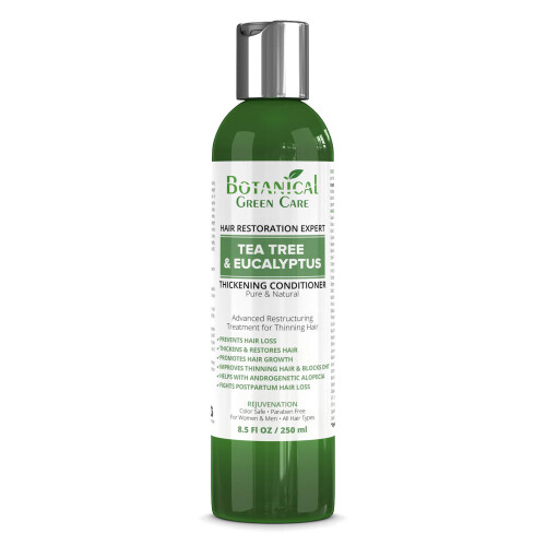 Conditioner με Τσάι και Ευκαλύπτο για Απώλεια Μαλλιών, Πάχυνση και Ενδυνάμωση Μαλλιών