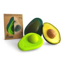 Avocado Huggers by Food Huggers | 2pc Silicone Reusable Avocado Savers