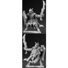 Vaeloth Hellborn Paladin Dark Heaven Legends Miniature af Reaper Miniatures af Reaper Minaturer