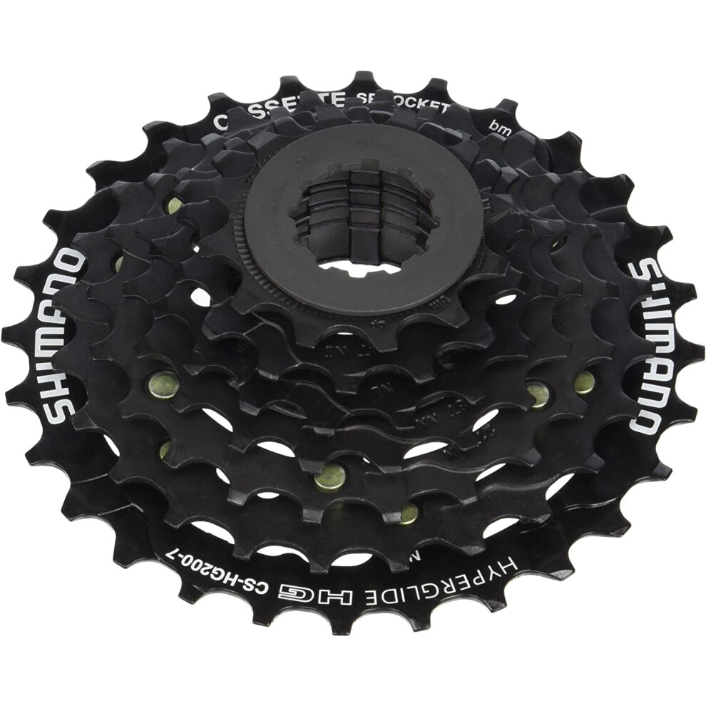 Cassette Shimano Alivio HG200 7 Vitesses 12-32 Dents Noir-image