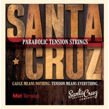 Santa Cruz parabolsk sp?nding akustiske guitarstrenge Midtsp?nding