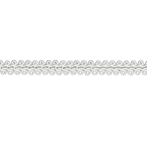 8mm Trim White 9 YDS