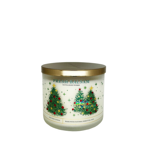 Bath & Body Works Bath & Body Works, Κερί 3-Φλεβών, Φρέσκος Βάλσαμος 2