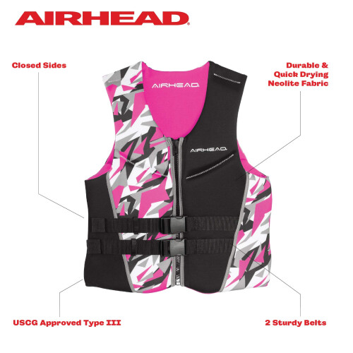 Airhead Γυναικείο Σακίδιο Camo Cool Neolite Flex Kwik-Dry, Εγκεκριμένο από την Ακτοφυλακή των ΗΠΑ 1