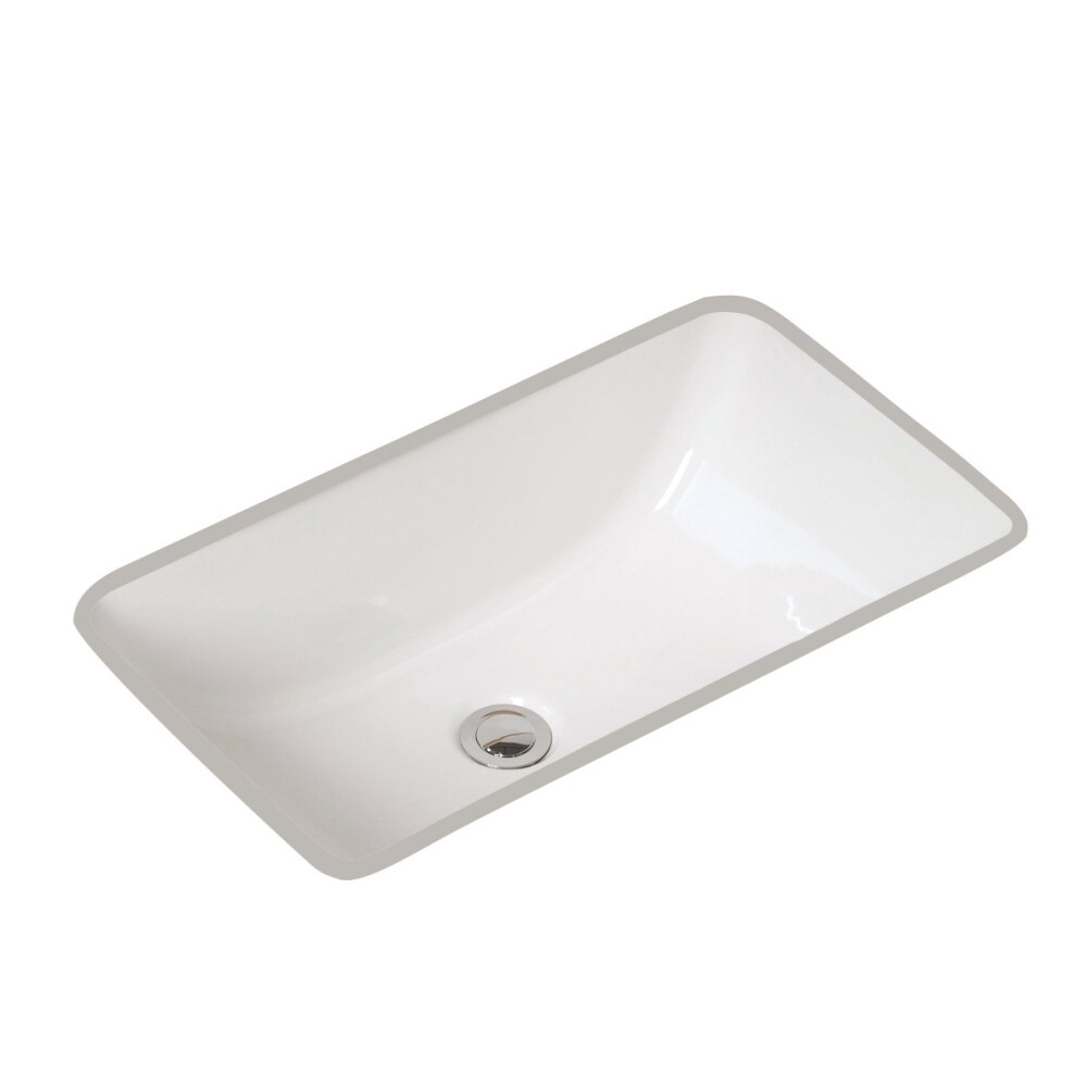 Photos - Bathroom Sink Mansfield Plumbing 218NS Petite Covington Under Counter Lavatory, White