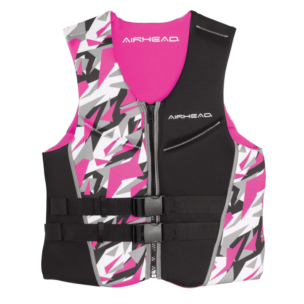 Airhead Womens Camo Cool Neolite Flex Kwik-Dry Life Jacket US Coast G