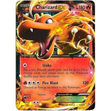 Pokemon Charizard EX - 11/106 - Ponadgabarytowa karta promocyjna Jumbo
