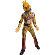 Rubie's 630621-L Five Nights at Freddy's Nightmare Chica The Chicken Kostm, gro, mehrfarbig