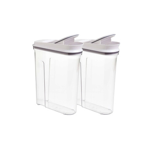 OXO OXO SoftWorks Pop M  slispender, Gr    e 4,5 Quart, 2 St  ck