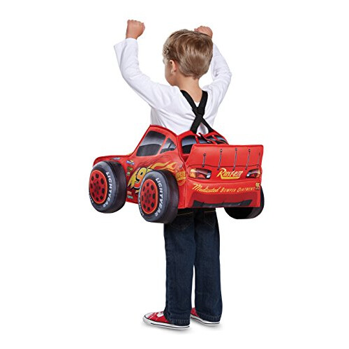 Cars 3 Φόρεμα Lightning Mcqueen 3D για Μικρούς, Ένα Μέγεθος (Μέχρι 6) 1