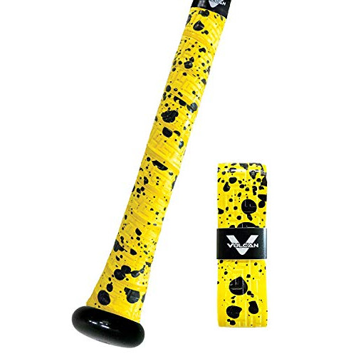 Vulcan | 0.50mm Bat Grip | Baseball/Softball | Gul Splatter