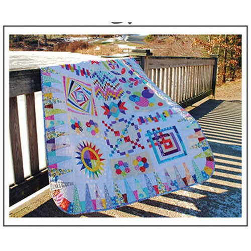 Rebecca Mae Designs Scrap Happy Block des Monats Sampler-Muster