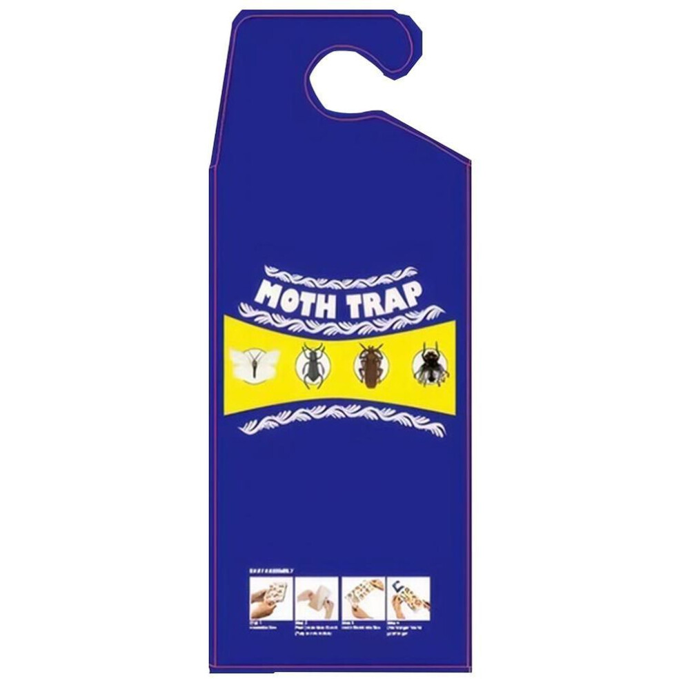 (A) Pantry Moth Traps Sticky Glue Indian Meal Moth Traps For Food And Cupboard Moths