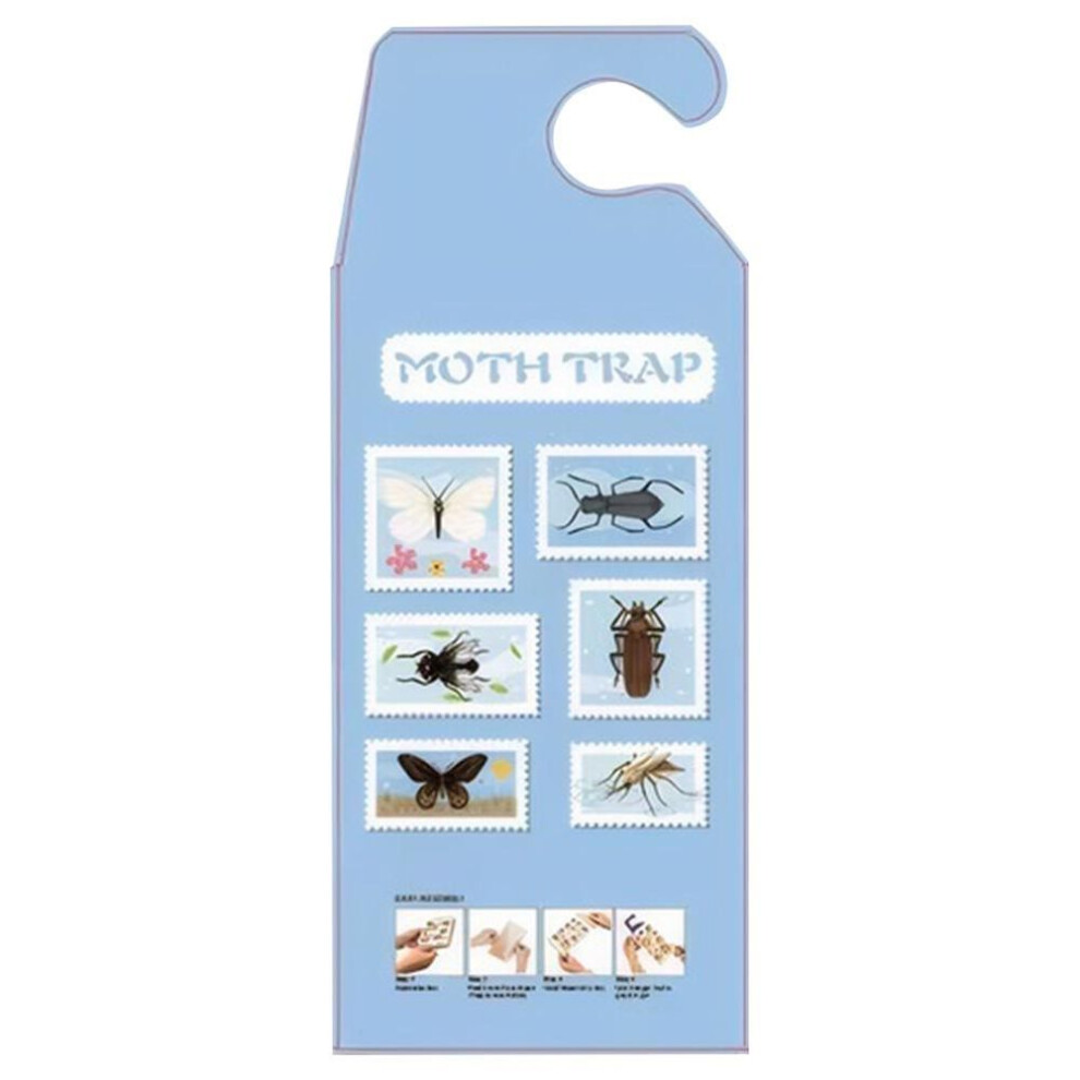 (D) Pantry Moth Traps Sticky Glue Indian Meal Moth Traps For Food And Cupboard Moths