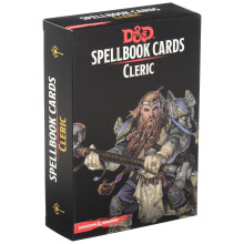 Dungeons & Dragons: Karty ksiazek o zakleci: Gra karciana Deck Cler (8 graczy)