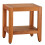Bare Decor Stillwater Spa 19"""" Bench with Shelf in Solid Teak  BARE-ET 1