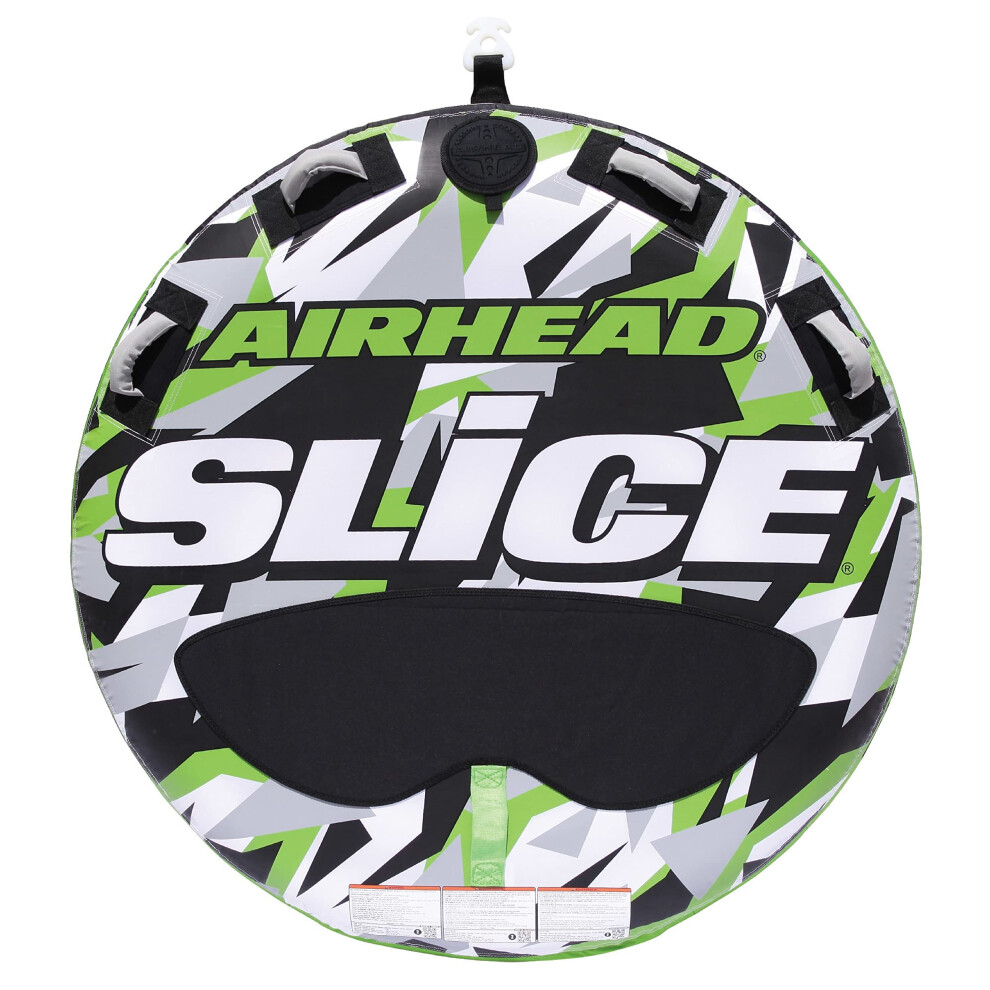 Airhead Slice 1-2 Rider Towable Tube for Boating