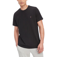 Tommy Hilfiger Herr Core Flag Crew Neck T-shirt, Svart, XX-Large