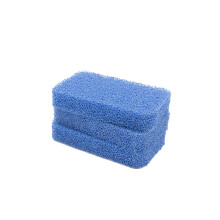 Sinkology SSCRUB-101-3 Breeze Non-Scratch and Odor Resistant Silicone Scrubber Package of 3 Sponges  Blue  3 Piece