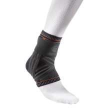 Shock Doctor Ultra Knit Ankle Brace WFigure 6 Strap Stays Black Medium