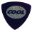 Cool Picks Triangle """" Velvet """" - 4 Picks (1,80 mm) 1